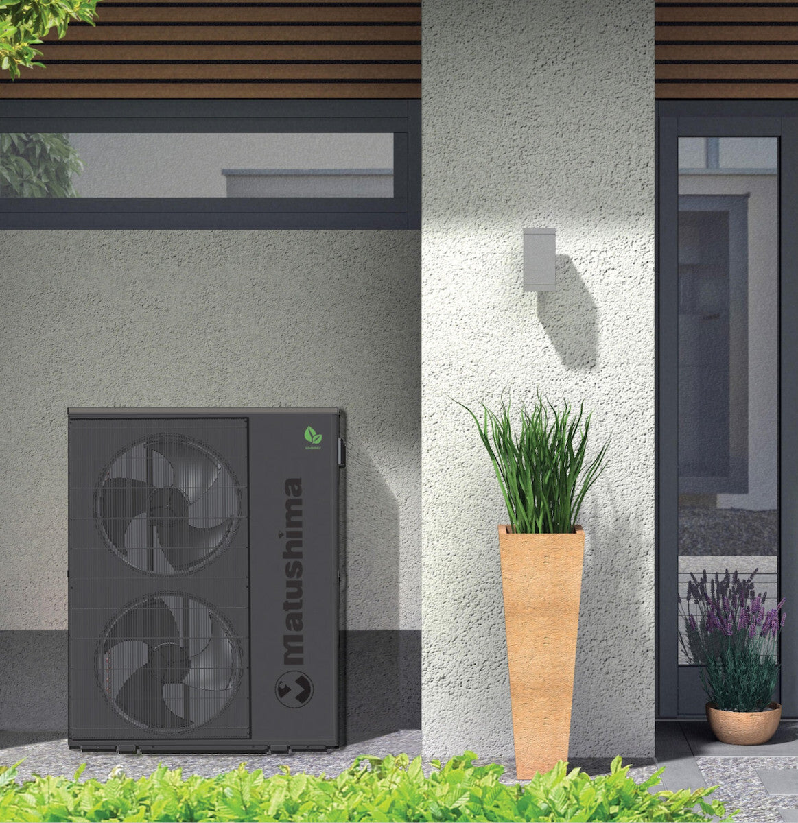 Αντλία Θερμότητας Matushima MHP-19Τ Monoblock Τριφασική 19kW