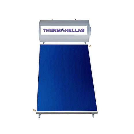 Ηλιακός Θερμοσίφωνας 200 Lt THERMOHELLAS Glass επιλεκτικός 2,72 τ.μ